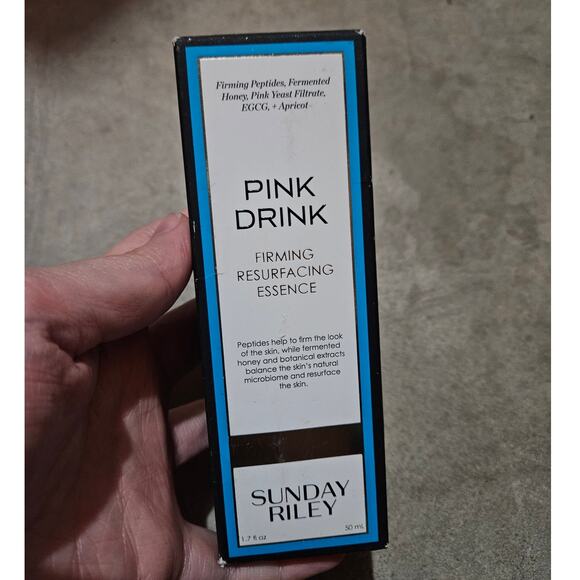 Sunday Riley Pink Drink Firming Resurfacing Essence ~ 50ml / 1.7 fl.oz. - Picture 2 of 7